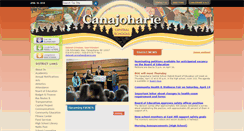 Desktop Screenshot of canajoharieschools.org