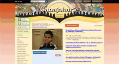 Desktop Screenshot of canajoharieschools.com